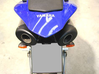 G&G Oval uitlaat muffler set Yamaha R1 2004-2006