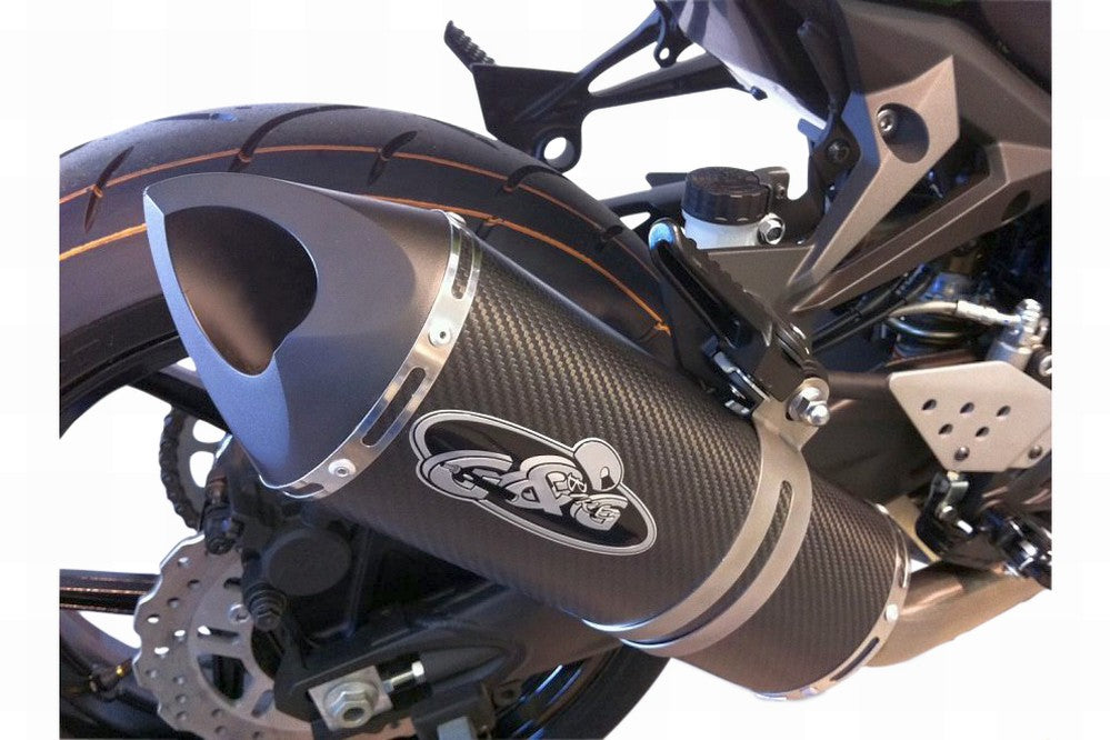 G&amp;G Big Oval avgassystem Z750R 2011-2013