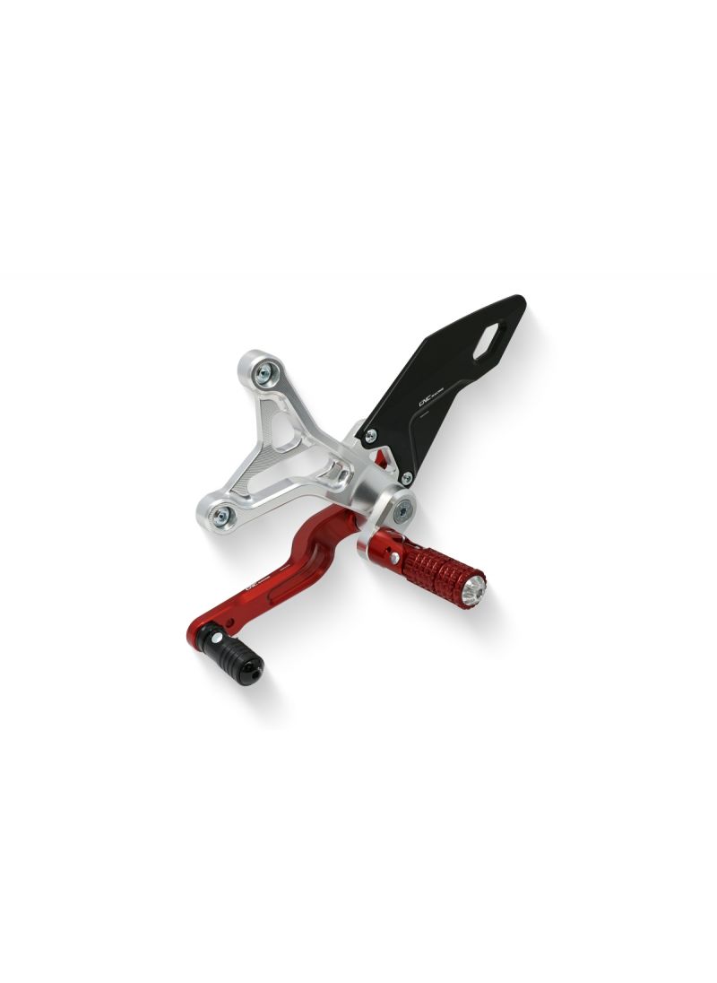 CNC Racing passenger footrest kit 'Easy'