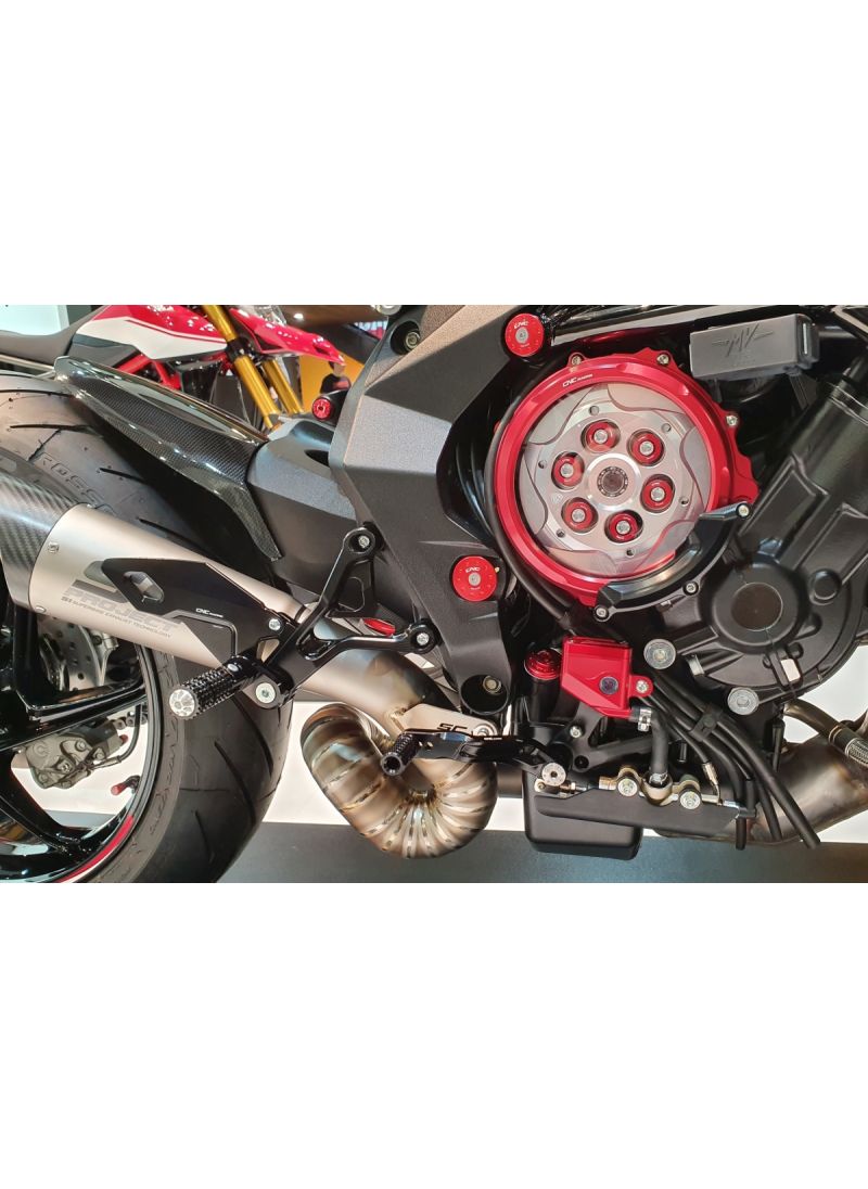CNC Racing passenger footrest kit 'Easy'