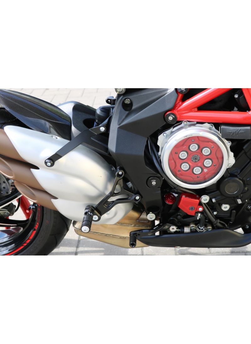 CNC Racing passenger footrest kit 'Easy'