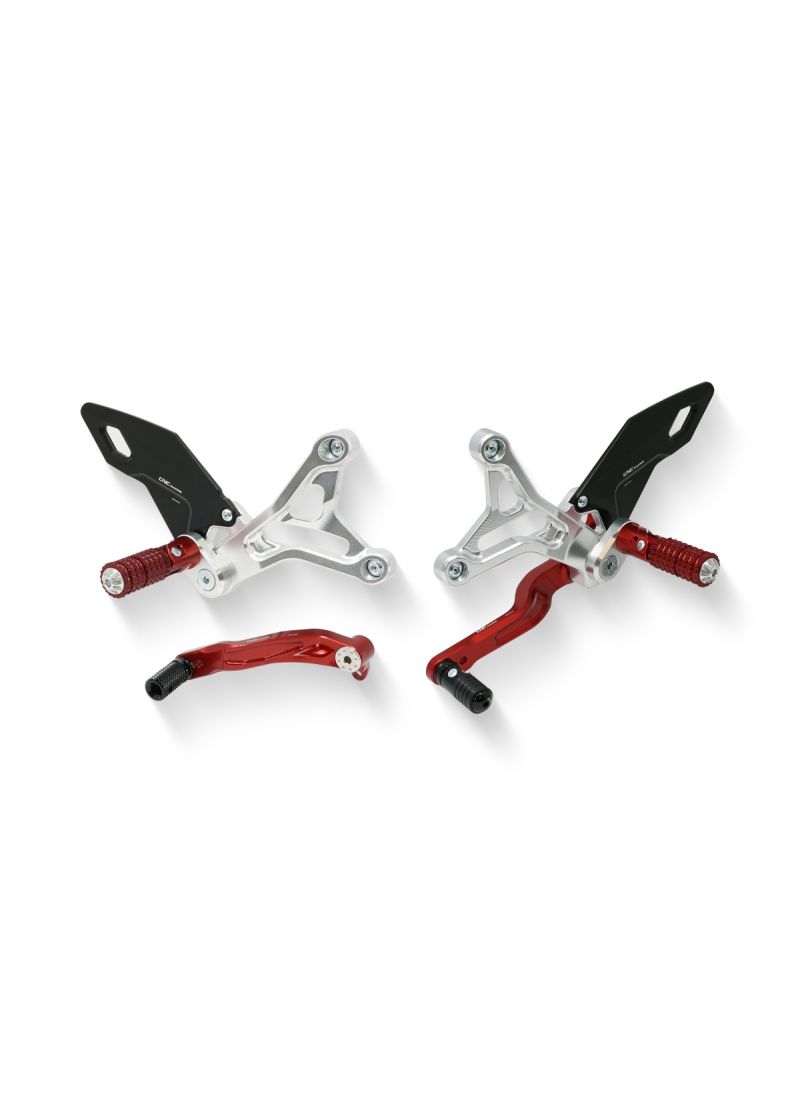 CNC Racing passenger footrest kit 'Easy'