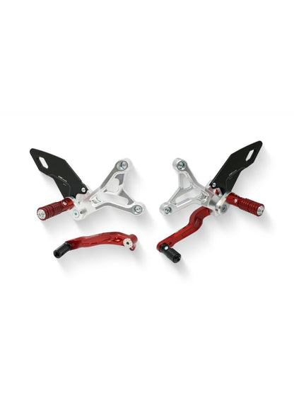 CNC Racing passenger footrest kit 'Easy'