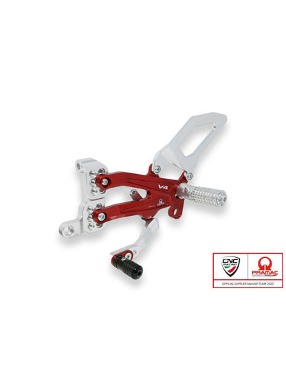 Adjustable rearsets Ducati Streetfighter V4 - Pramac Racing Limited Edition