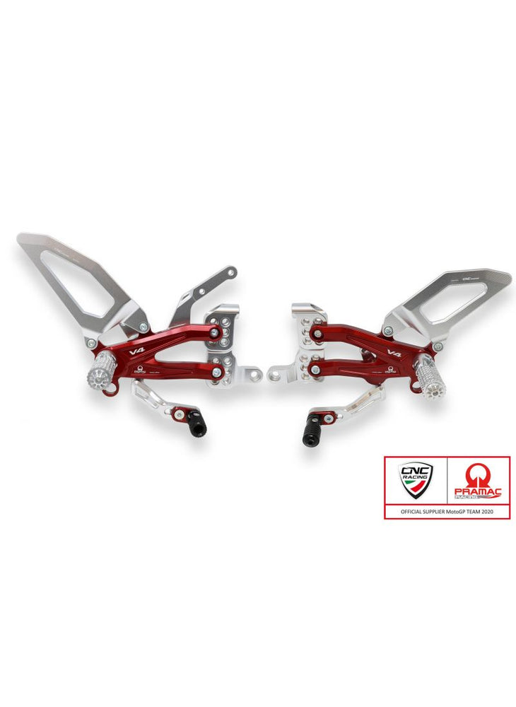 
                  
                    Adjustable rearsets Ducati Streetfighter V4 - Pramac Racing Limited Edition
                  
                