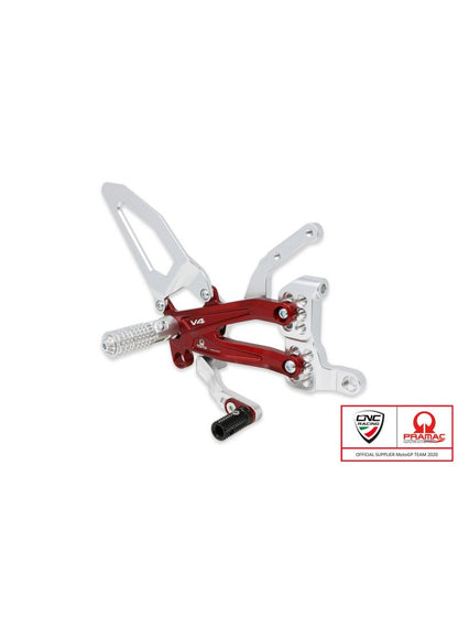 Adjustable rearsets Ducati Streetfighter V4 - Pramac Racing Limited Edition