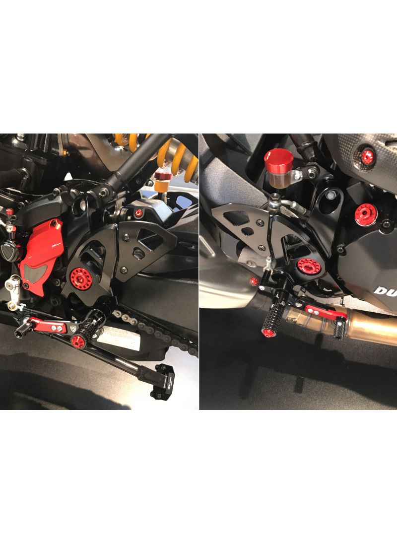 Rearset Ducati Monster 1200 1200S 2017+