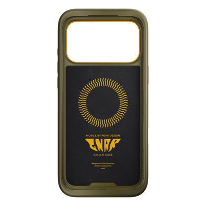 Peak Design GNAR Case (Kelp) - iPhone 17 Pro Max