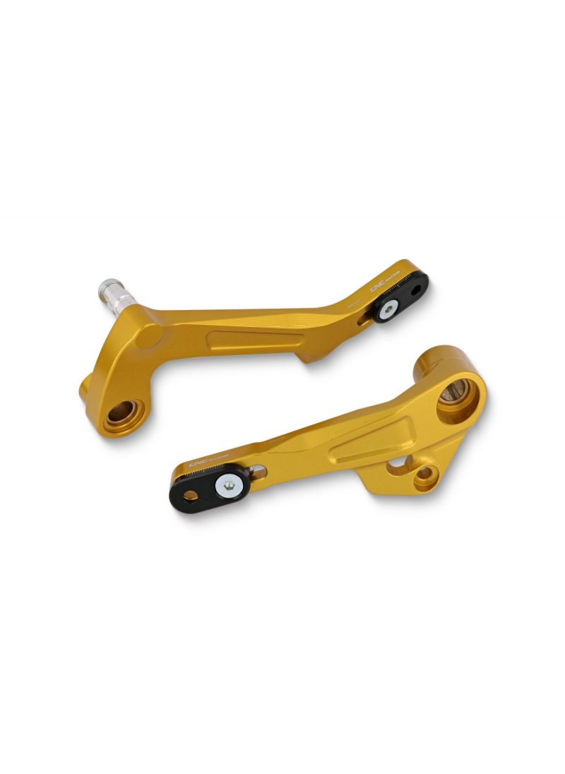 Gear/Rear brake levers kit SLIDE - Ducati Monster 821 1200 1200S 1200R SuperSport 939