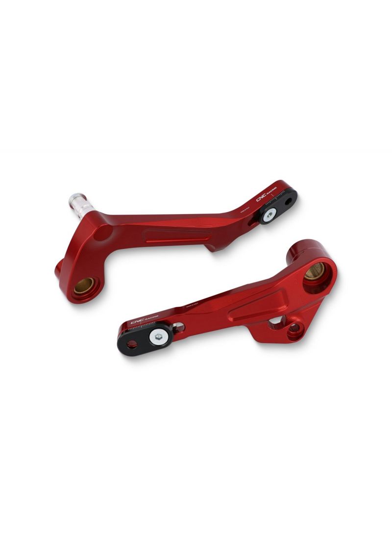 Gear/Rear brake levers kit SLIDE - Ducati Monster 821 1200 1200S 1200R SuperSport 939