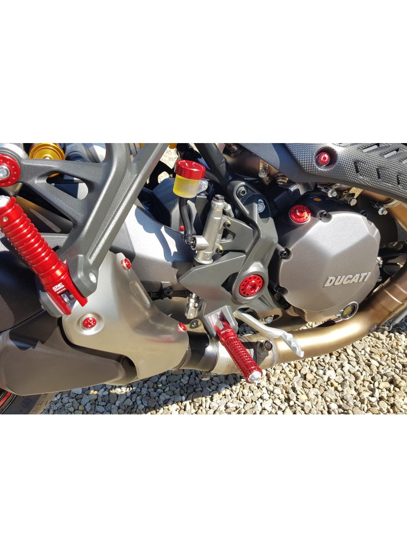 Central Bolt Kit for original Ducati rearsets