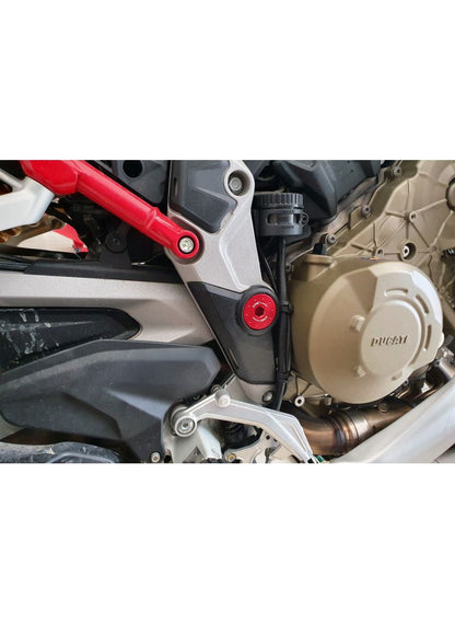 Rear Swingarm Axle Bolt Cover Set Multistrada V4