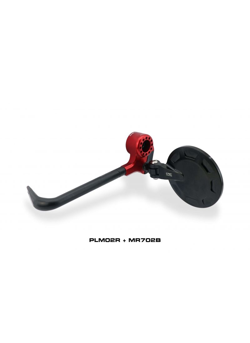 Clutch Lever Guard with Bar-End Mirror Fitting