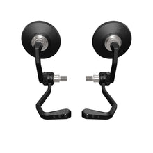 Bar End Spiegels (Retro) incl. Rem- en Koppelingshendel Beschermer Set Evotech - Yamaha MT-10 (2022+)