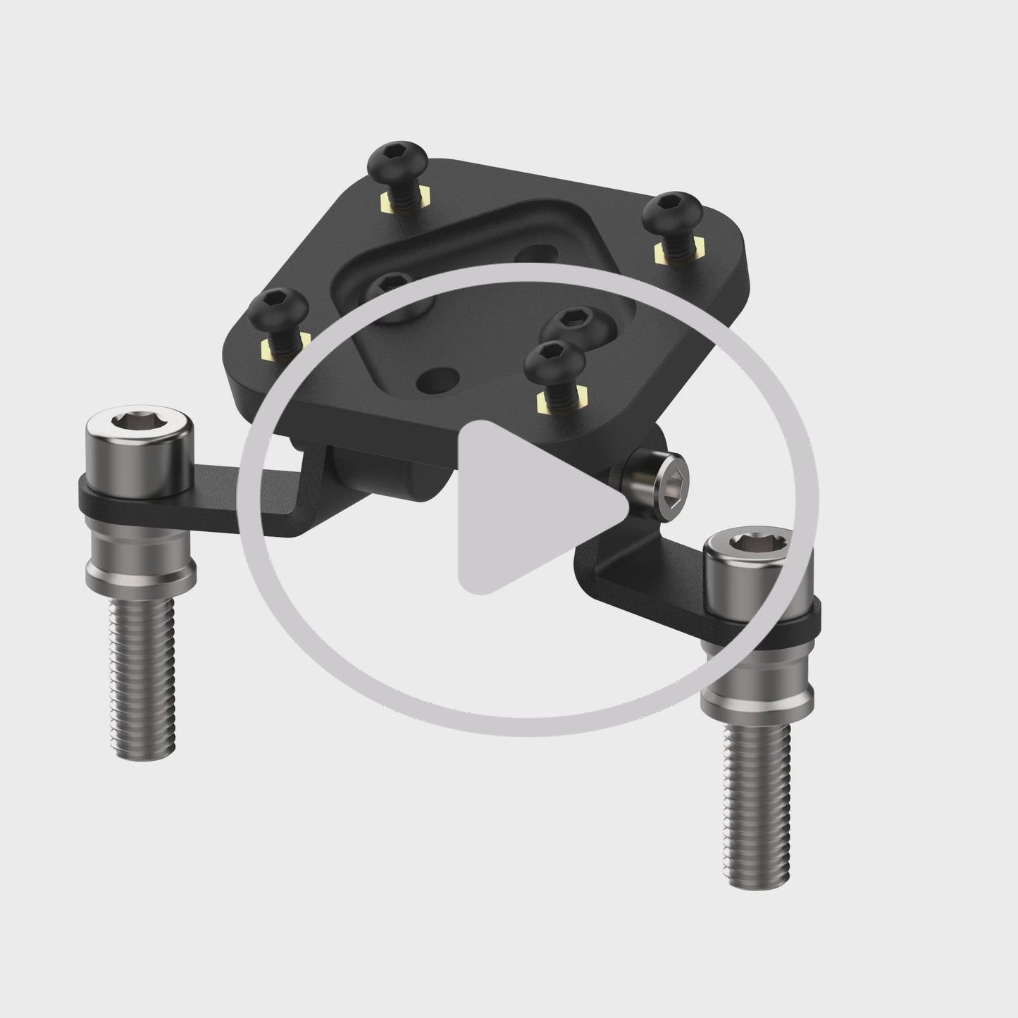 Evotech Garmin Navigation support (steering assembly) - Ducati Multistrada V4 Rally (2025+)