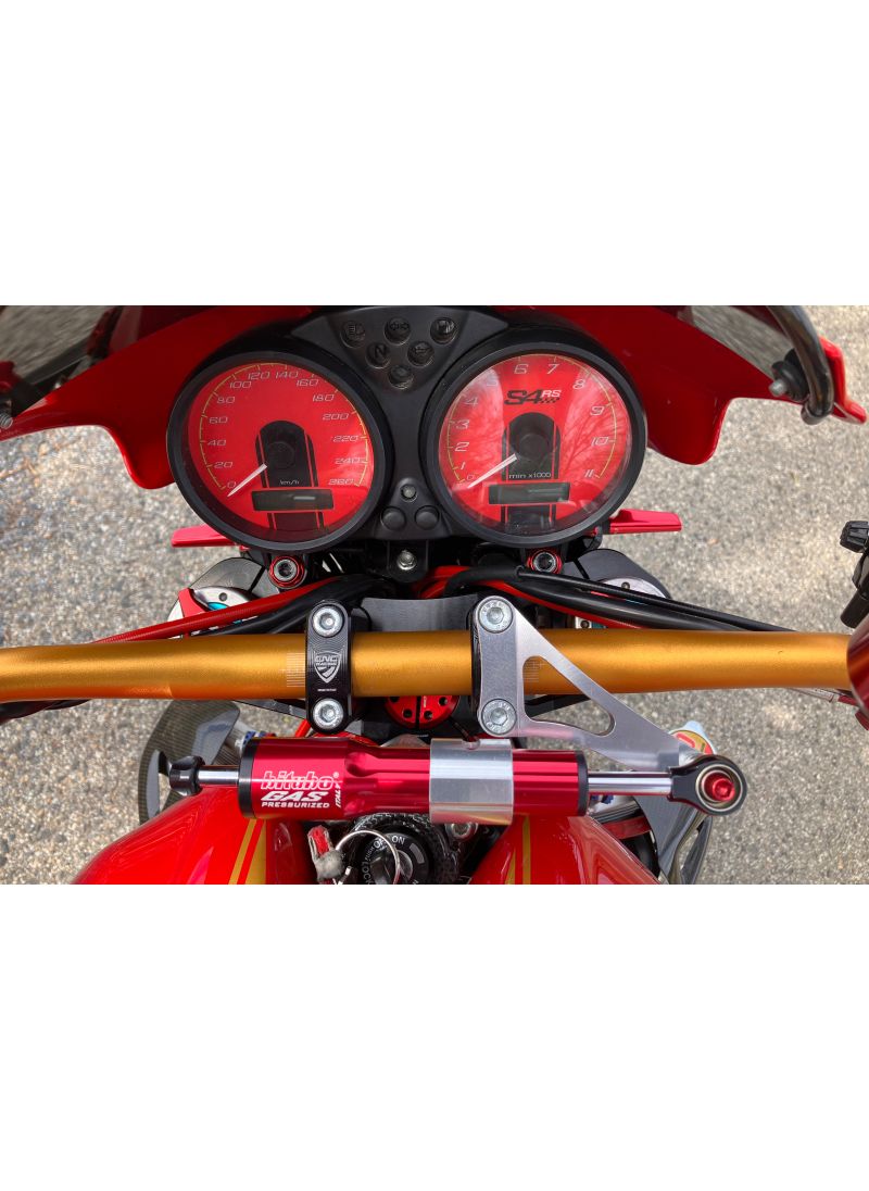 Upper steering stem (top yoke) Monster 620 800 1000 S2R S4R CNC Racing