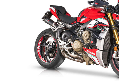 QD Exhaust semi-compleet uitlaatsysteem Ducati Streetfighter V4 (2020–2024) Euro 5