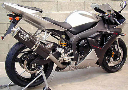 G&G Big Oval uitlaat Yamaha R1 (2002-2003)
