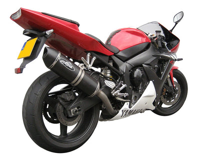 G&G Big Oval uitlaat Yamaha R1 (2002-2003)