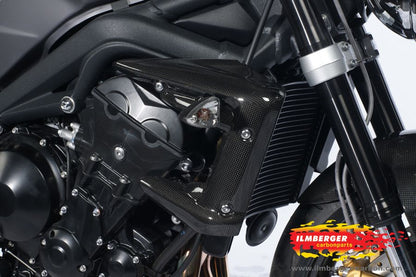 Radiateur Cover Right Carbon Triumph Street Triple (2013-2016)