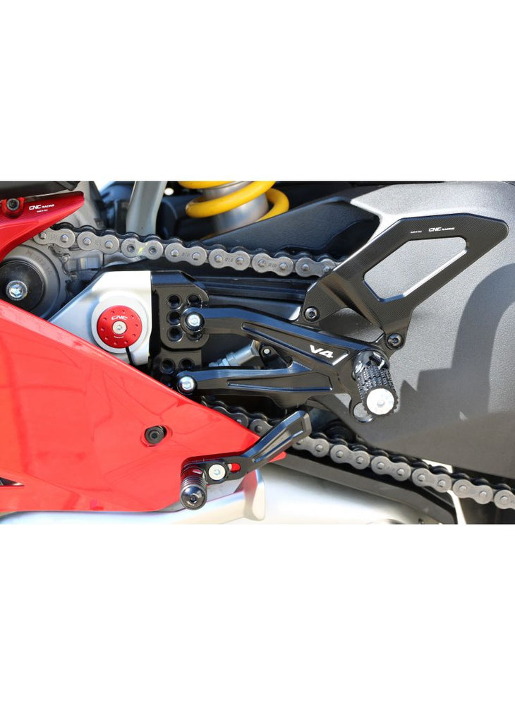 
                  
                    Rearset CNC Racing Panigale V4 V4S
                  
                