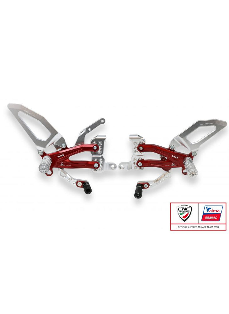 
                  
                    Rearset CNC Racing Pramac Limited Panigale V4 V4S
                  
                