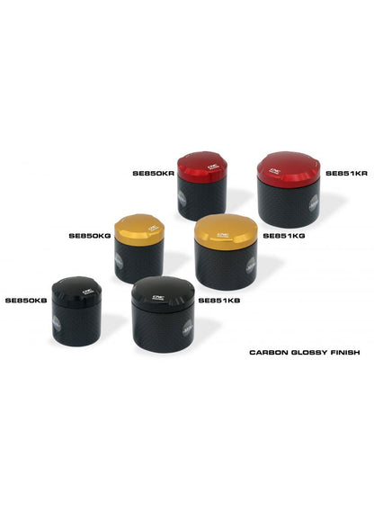 Rear Brake or Clutch Fluid Reservoir 12ml Carbon with Anodised Cap