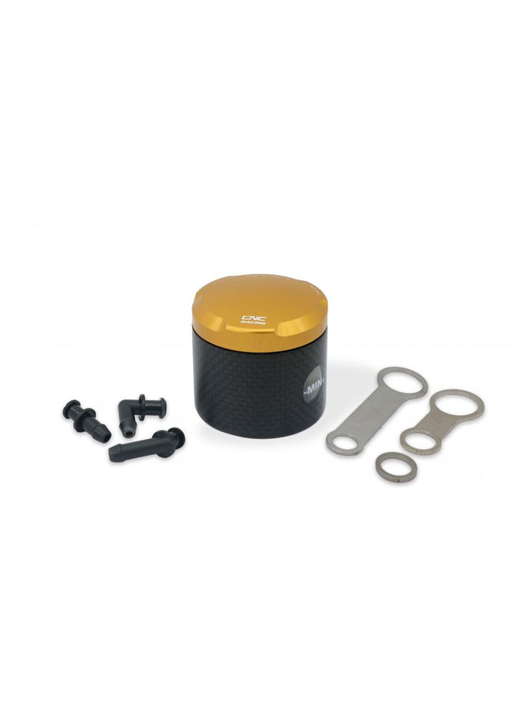 
                  
                    Front Brake Fluid Reservoir 25ml Carbon with Anodised Cap
                  
                