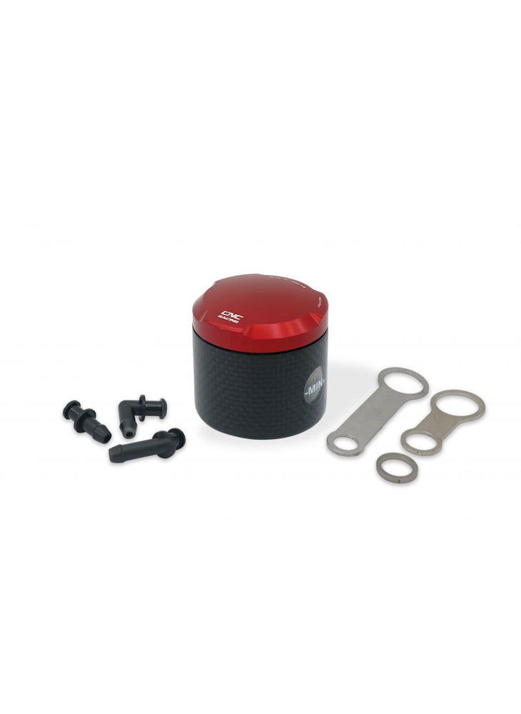 
                  
                    Front Brake Fluid Reservoir 25ml Carbon with Anodised Cap
                  
                