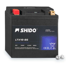 Shido LTX16-BS lithium accu BMW R 1250 RT (2019-2025)