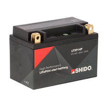 Shido Lithium accu LTX9 HP High Performance Triumph Trident 660 (2025+)