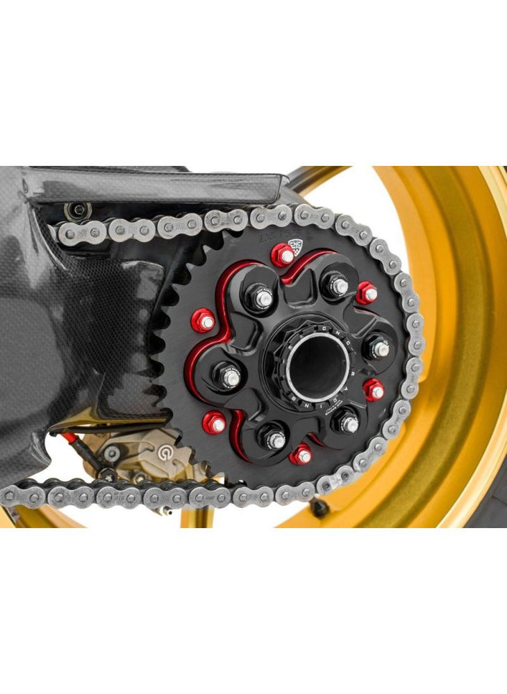 
                  
                    Quick-change sprocket carrier Ducati Panigale 1199 1299 V4/V4S en Streetfighter V4/V4S
                  
                