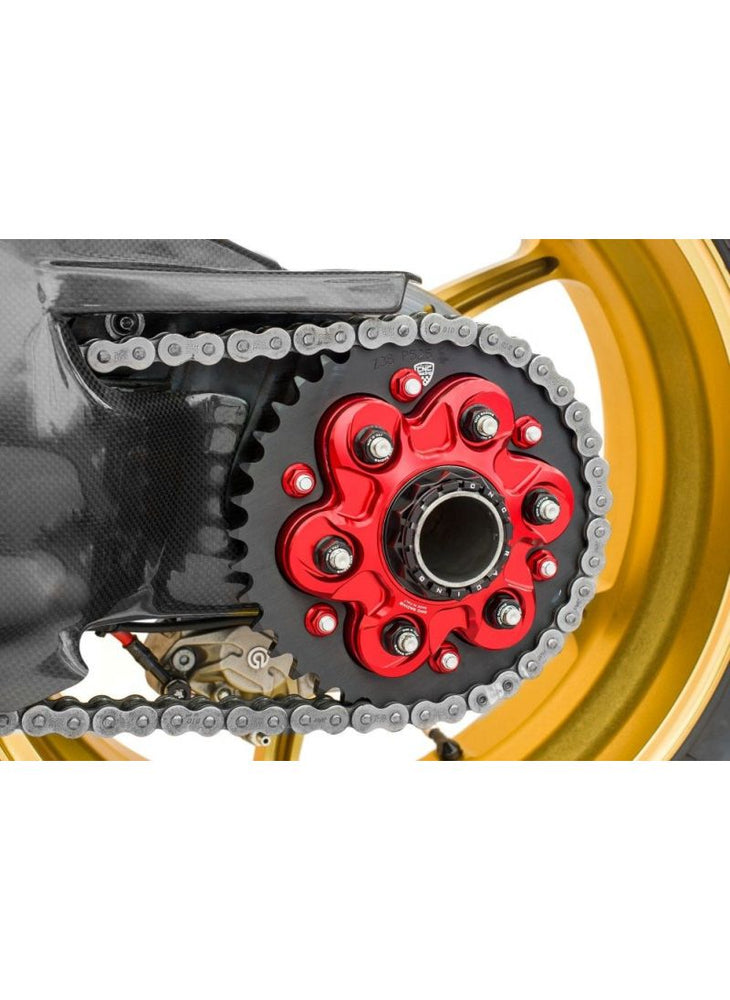 
                  
                    Quick-change sprocket carrier Ducati Panigale 1199 1299 V4/V4S en Streetfighter V4/V4S
                  
                