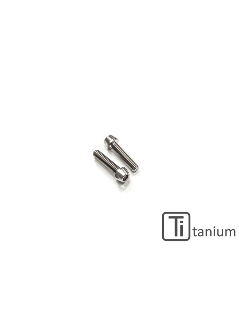 Front sprocket cover screws M6x16 (2 pcs) - Titanium