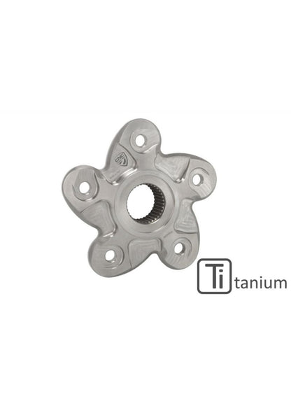 Titanium Achtertandwieldrager Ducati 848EVO (2010-2013)
