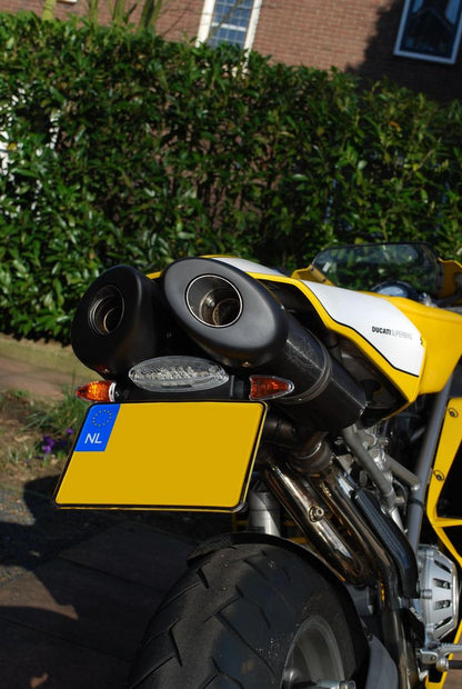 G&G Oval uitlaat demperset Ducati 749 - 999