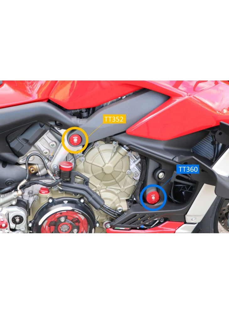 Frame Cap Set Ducati Streetfighter V4 V4S