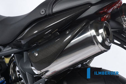Abgasabdeckung verknüpft Carbon Triumph Street Triple 675 (2007-2012)