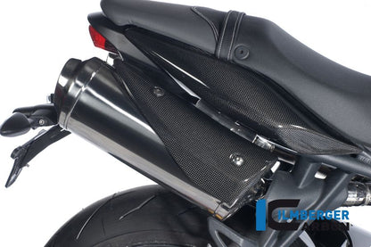 Abgasabdeckung rechts Carbon Triumph Street Triple 675 (2013-2015)
