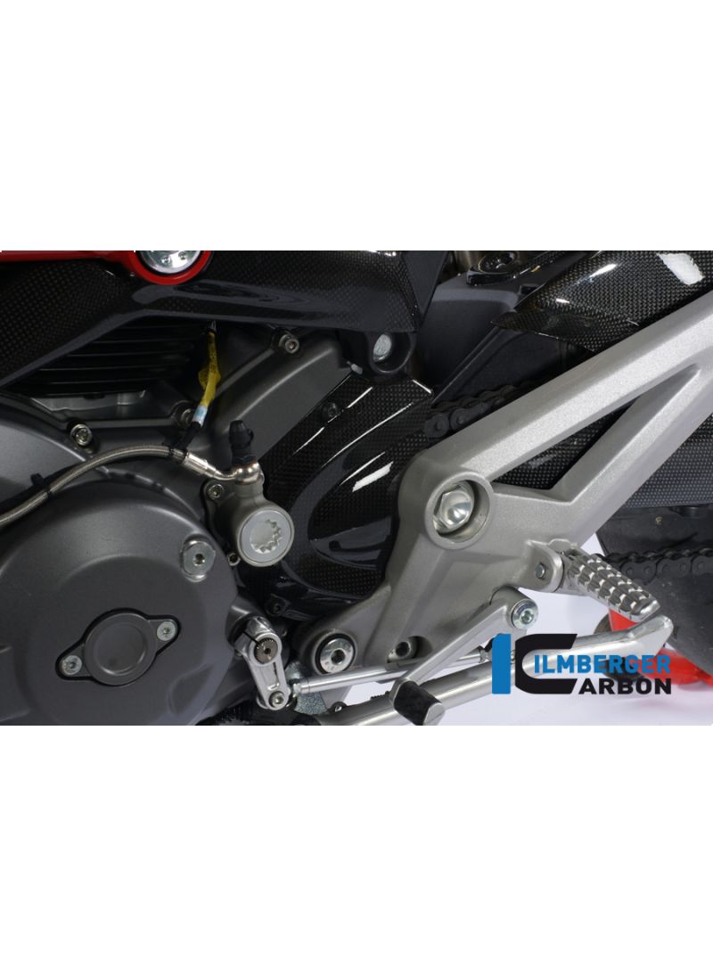 Cubierta de la rueda de la rueda dentada delantera de carbono Ducati Streetfighter 1100 (2009-2011)