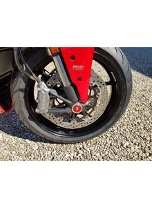 Boutenset voorkant remschijf M8x20 (5 stuks) - Titanium Ducati Hypermotard 950 SP (2019-2025)