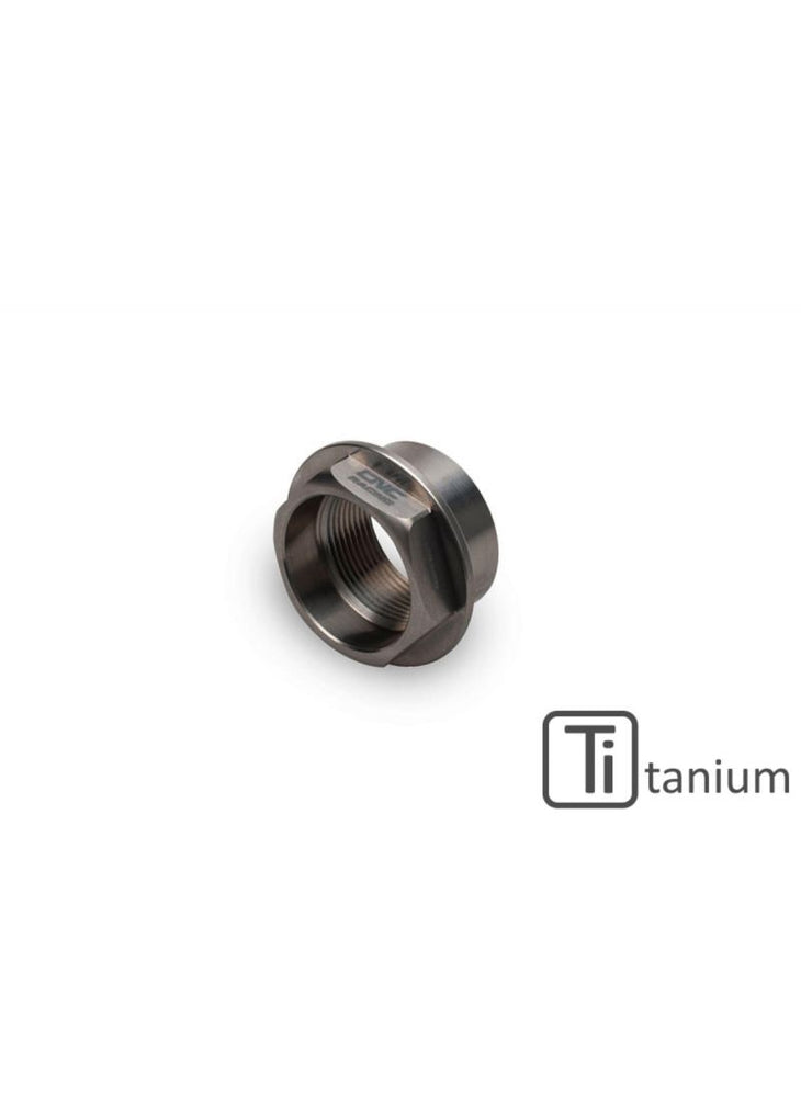 Front axle nut titanium