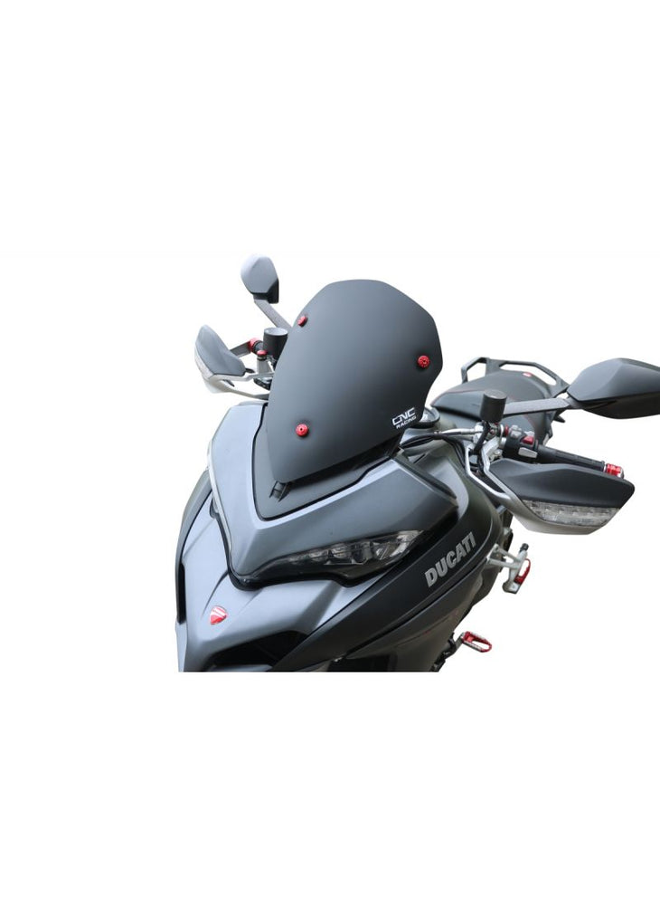 Sport Windshield Matt Black Ducati Multistrada 950 1200DVT 1260