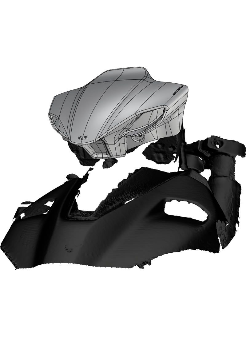 Flyscreen Carbon Ducati Streetfighter V4 V4S 2020+