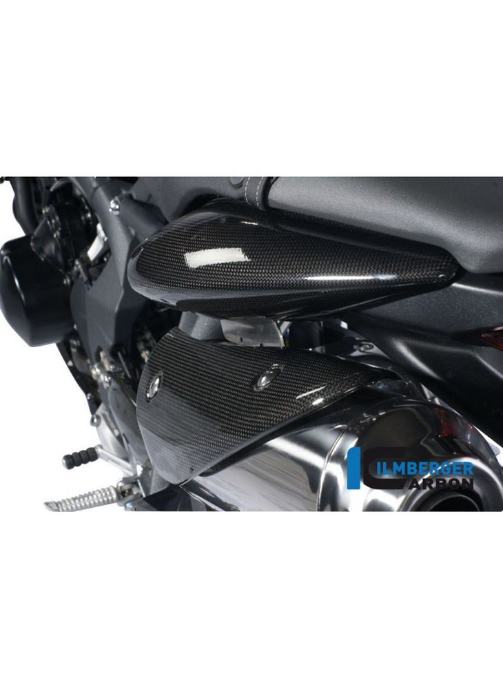 Side panel under seat - left side - carbon Triumph Street Triple (2013-2016)