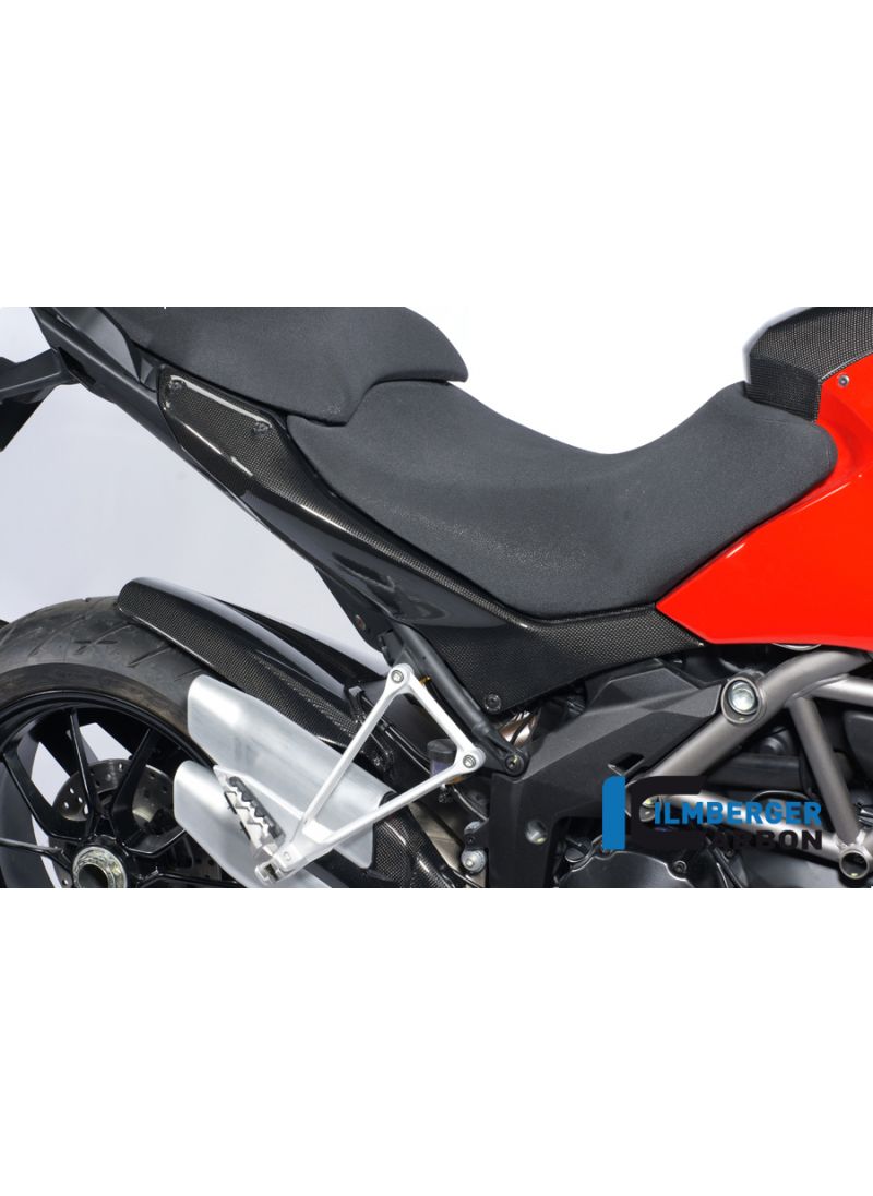 Panneau latéral sous siège - côté droit - Carbon Multistrada 1200 2010-2012 Ducati Multistrada 1200 (2010-2012)