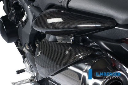 Zijpaneel onder zadel rechts carbon Triumph (Street) Triple R (2009-2012)