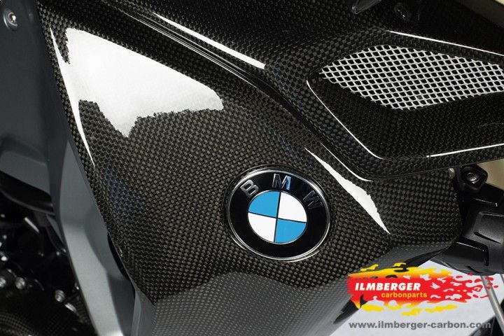 Panneau latéral / Radiateur Cover à droite Carbon BMW F800GS Adventure (2008-2018)