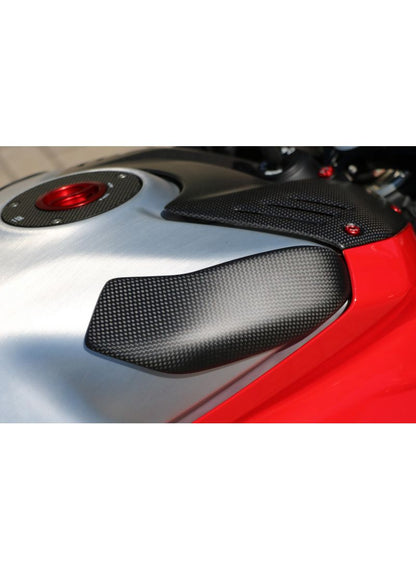 Fuel Tank Sliders Carbon/Kevlar