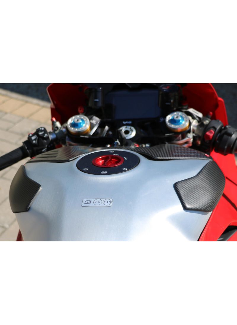 Fuel Tank Sliders Carbon/Kevlar